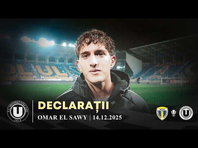 🎙 DECLARAȚII | Omar El Sawy: „Un moment pe care l-am așteptat de mult timp”