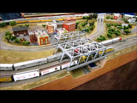 how to make an n gauge train layout