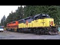 I caught the Harbor Turn running light power through Mahan on it's way to Beburg with PNWR 3004 (EMD GP40) and PNWR 3603 (EMD SD45-R). With Matt Adams on the horn, he played a little diddy.