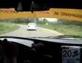  Przejazd Opel Vectra STW - kamera wewn�trz samochodu.  ...