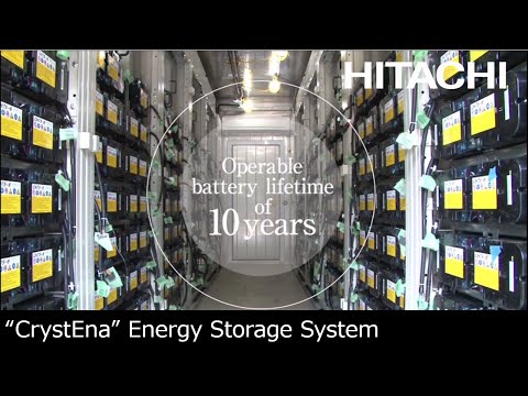 Energy Storage Solution "CrystEna" - Hitachi