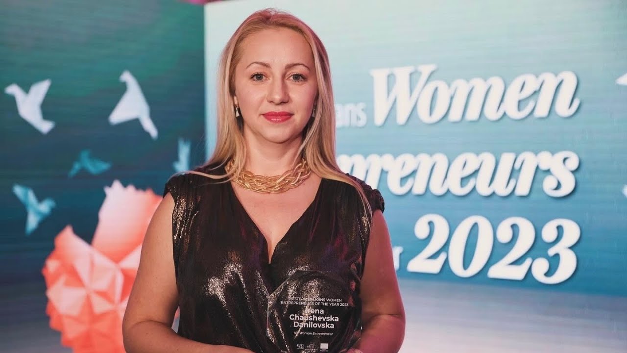Meet Irena Chaushevska Danilovska the #WesternBalkans ICT Woman Entrepreneur of 2023!