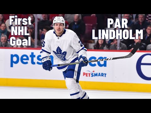 Par Lindholm #26 (Toronto Maple Leafs) first NHL goal 13/10/2018