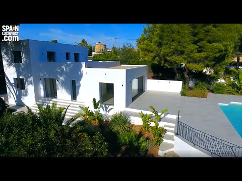 665000€/Buy a house in Spain by the sea/House in Spain/Costa Blanca houses/Property/High-Tech/Video/Prices