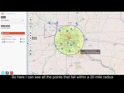 how to measure distance on bing maps