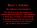 Le Concile Vatican 2 et l'Islam