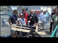 Here is a brand new version of the popular potato cannon built by the DeRose family and shown at this years Maker Faire.