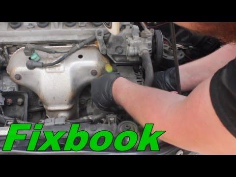 Alternator Remove & Replace “How to” Honda Accord