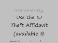 Victim of ID Theft?