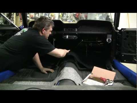 how to fit automotive carpet