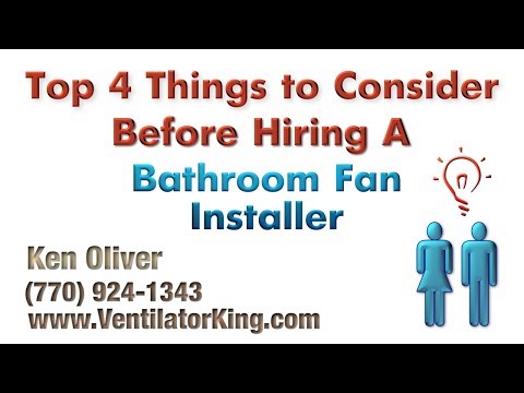 how to vent multiple bathroom fans