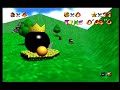 King Bob-omb races Koopa the Quick in Super Mario 64