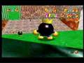 King Bob-omb races Koopa the Quick in Super Mario 64