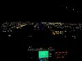 Cessna 172 Skyhawk Night Landing
