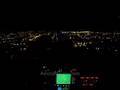 Cessna 172 Skyhawk Night Landing