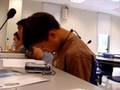 drooling in class