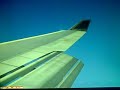 Ansett 747 400 Landing Runway 27 Princess Juliana Intl Airport (Wing View) FSX