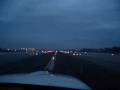 Landing at sunset at Treviso airport RWY 07, with a TB9