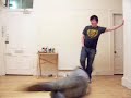 Funny fall on the rug Funny fall on the rug