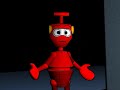 quelques h�ros de notre enfance, dans une bien �trange situation...

(blender, 2003)