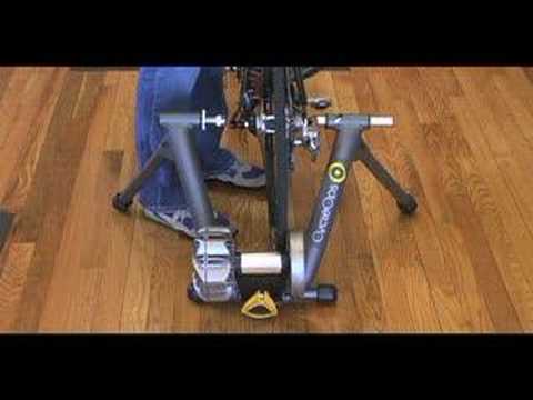 how to attach cycleops trainer