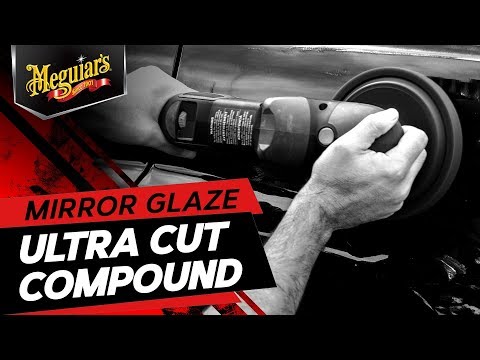 Meguiar's M11032 Mirror Glaze Ultra Pro Speed Compound Heavy Cut, High Gloss 32 oz