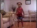 Nia singing Ain't Really Love by Mary J. Blige age 4