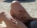 RED NAILS - RED TOENAILS