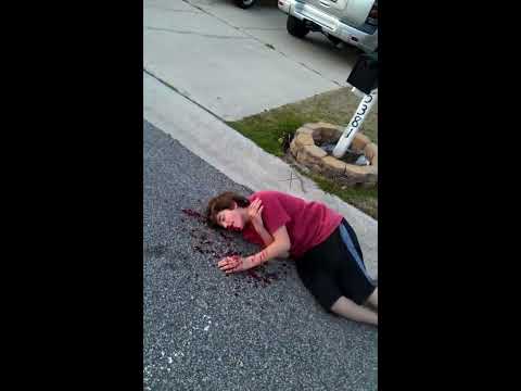 how to fake a nose bleed