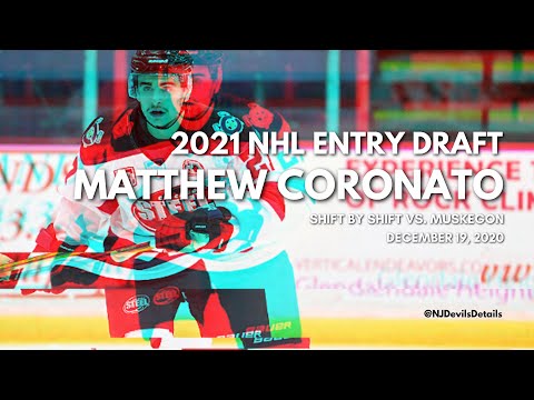2021 NHL Draft | Matt Coronato (#27) Shift by Shift vs. Muskegon, December 19, 2020