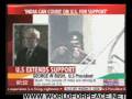 US president Goerge W Bush pledges US support to India