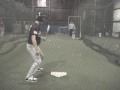Andrew Crawford Hitting (Umpire's View)