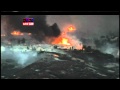 Houses on fire in Waldo Canyon Fire - YouTube