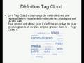 Définition d'un tag cloud