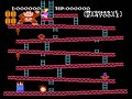 Donkey Kong NES gameplay