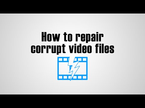 how to recover mp4 corrupted files