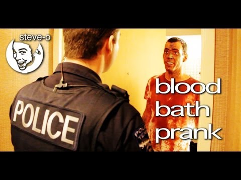 Blood Bath Prank - Steve-O