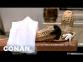 John Travolta's Massage: Conan Peanut Players - CONAN on TBS