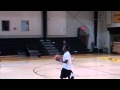 Brandon Jennings, Kemba Walker, Dante Greene, and a few others shooting around - 
