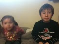 Isaac recites the Pledge of Allegiance