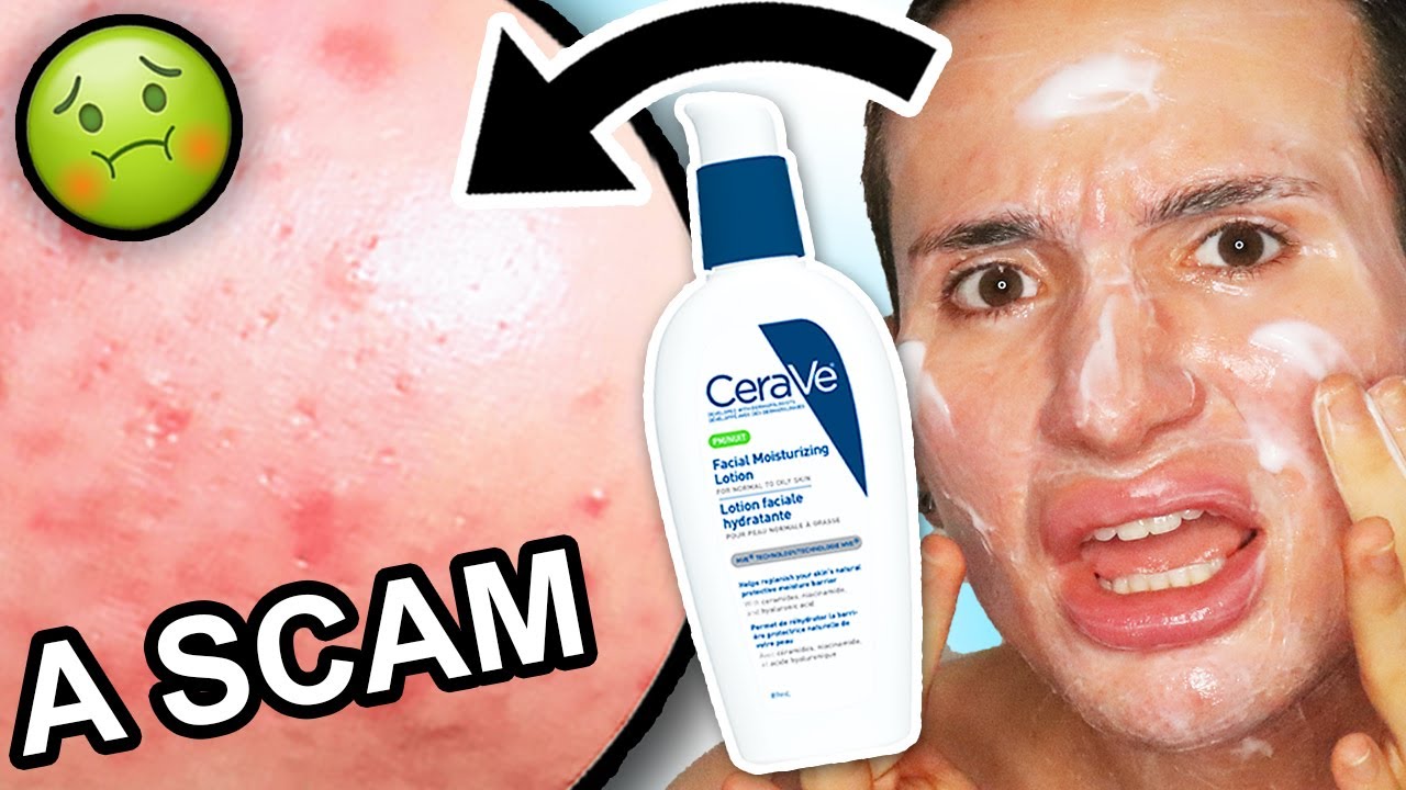 I tried the Cerave AM & PM Facial Moisturizing LOTION for ONE WEEK! FULL REVIEW (save your coins)