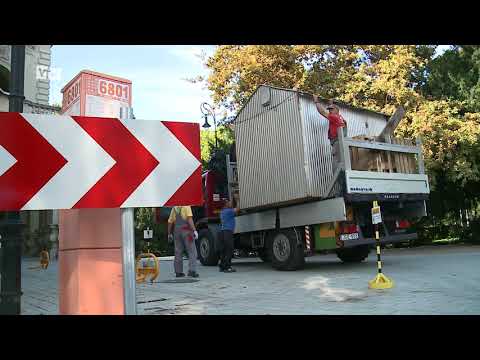 Változik a forgalmi rend a Városháza utcán