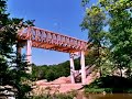 New covered bridge in Ashtabula, Ohio