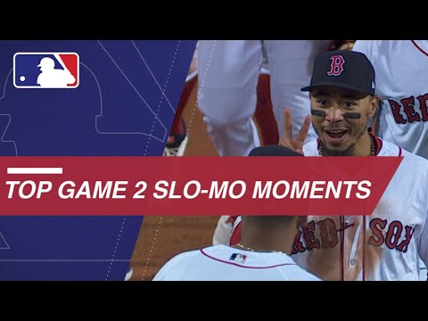 Video: WS2018 Gm2: Watch FOX's slo-mo footage of Game 2