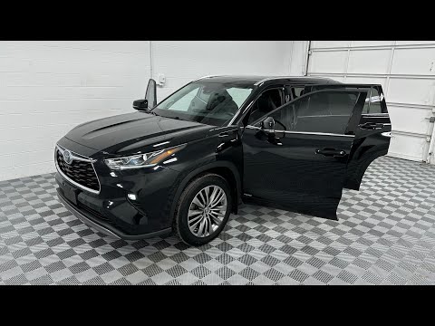 2023 toyota highlander hybrid platinum xyz motors