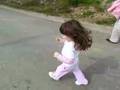 Rebekah goes for a walk