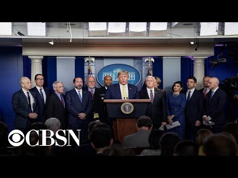 Watch live: President Trump and Coronavirus Task Force hold briefing at the White House
