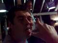 Nutter eating glass