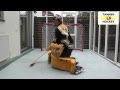 Tanner Hockey #9 Inline Hockey Goalie Training - Nabokov Knee Shuffles