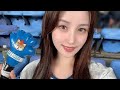 痛恨ポロリ…〝野球グラドル〟花咲楓香が話題「『E』→『H』かも?」「ドンマイ！」